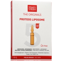 Martiderm - Ампулы «Протеос с липосомами» для жирной и обезвоженной кожи лица, 5 х 2 мл
Martiderm - Ампулы «Протеос с липосомами» для жирной и обезвоженной кожи лица, 5 х 2 мл