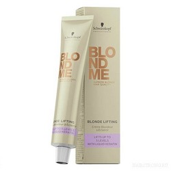 Schwarzkopf BlondMe Lifting Cream - Крем осветляющий для волос Карамель, 60 мл Schwarzkopf BlondMe Lifting Cream - Крем осветляющий для волос Карамель, 60 мл