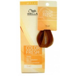 Wella Color Fresh Acid - Оттеночная краска, тон 7.47 светлый гранат, 75 мл. Wella Color Fresh Acid - Оттеночная краска, тон 7.47 светлый гранат, 75 мл.