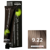 L'Oreal Professionnel INOA ODS2 - Краска для волос 9.22, Очень светлый блондин интенсивный перламутровый, 60 мл.
L'Oreal Professionnel INOA ODS2 - Краска для волос 9.22, Очень светлый блондин интенсивный перламутровый, 60 мл.
