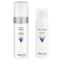 Aravia Professional - Тоник интенсивное увлажнение Hydra Perfect, 250 мл + Крем-пенка очищающая Vita-C Foaming, 160 мл
Aravia Professional - Тоник интенсивное увлажнение Hydra Perfect, 250 мл + Крем-пенка очищающая Vita-C Foaming, 160 мл