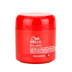 Wella Brilliance Line - Крем-маска для окрашенных жестких волос 150 мл Wella Brilliance Line - Крем-маска для окрашенных жестких волос 150 мл