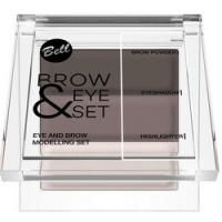 Bell Brow And Eye Modelling Set - Набор для моделирования бровей и глаз, тон 03, коричневый, 25 гр
Bell Brow And Eye Modelling Set - Набор для моделирования бровей и глаз, тон 03, коричневый, 25 гр