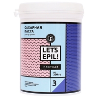 Gloria - Сахарная паста для депиляции Плотная Let's Epil 0,33 кг
Gloria - Сахарная паста для депиляции Плотная Let's Epil 0,33 кг