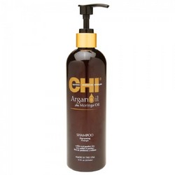 CHI Argan Oil Plus Moringa Oil Shampoo - Восстанавливающий шампунь с маслом арганы, 355 мл. CHI Argan Oil Plus Moringa Oil Shampoo - Восстанавливающий шампунь с маслом арганы, 355 мл.