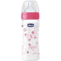 Chicco Well-Being Girl - Бутылочка с силиконовой соской и переменным потоком, с 2 месяцев, 250 мл
Chicco Well-Being Girl - Бутылочка с силиконовой соской и переменным потоком, с 2 месяцев, 250 мл