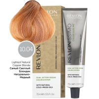 Revlon Professional Revlonissimo - Безаммиачный перманентный веганский краситель с маслами холодного отжима 10.04 очень очень светлый блондин мягкий медный, 75 мл
Revlon Professional Revlonissimo - Безаммиачный перманентный веганский краситель с маслами холодного отжима 10.04 очень очень светлый блондин мягкий медный, 75 мл