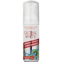 

Global White - Пенка отбеливающая для полости рта со вкусом фруктовый лед, 50 мл