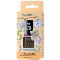 Limoni Mylimoni 5-In-1 And Care - Восстанавливающий комплекс для ногтей, 6 мл
Limoni Mylimoni 5-In-1 And Care - Восстанавливающий комплекс для ногтей, 6 мл