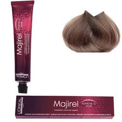 L'Oreal Professionnel Majirel - Краска для волос 8.12, светлый блондин пепельно-перламутровый, 50 мл L'Oreal Professionnel Majirel - Краска для волос 8.12, светлый блондин пепельно-перламутровый, 50 мл