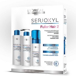 L'Oreal Professionnel Serioxyl Fuller Hair 2 - Набор для окрашенных волос, 250х250х125 мл. L'Oreal Professionnel Serioxyl Fuller Hair 2 - Набор для окрашенных волос, 250х250х125 мл.