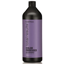 Matrix Total Results Color Obsessed Care Shampoo - Шампунь для защиты цвета окрашенных волос с антиоксидантами, 1000 мл Matrix Total Results Color Obsessed Care Shampoo - Шампунь для защиты цвета окрашенных волос с антиоксидантами, 1000 мл