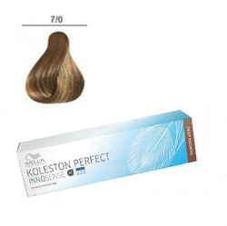 Wella Professionals Koleston Perfect Innosense - Стойкая крем-краска 7/0 Блонд 60 мл Wella Professionals Koleston Perfect Innosense - Стойкая крем-краска 7/0 Блонд 60 мл