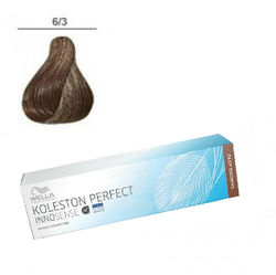 Wella Professionals Koleston Perfect Innosense - Стойкая крем-краска 6/3 Темный блонд золотистый 60 мл Wella Professionals Koleston Perfect Innosense - Стойкая крем-краска 6/3 Темный блонд золотистый 60 мл