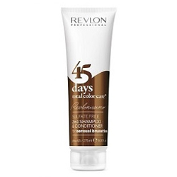 Revlon Professional Shampoo&Conditioner Sensual Brunettes - Шампунь-кондиционер для шоколадных оттенков, 275 мл Revlon Professional Shampoo&Conditioner Sensual Brunettes - Шампунь-кондиционер для шоколадных оттенков, 275 мл