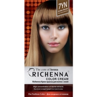 Richenna Color Cream 7 yn - Крем-краска для волос с хной, темно-золотистый блонд
Richenna Color Cream 7 yn - Крем-краска для волос с хной, темно-золотистый блонд