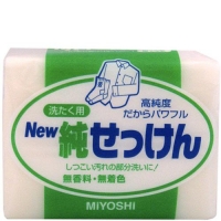 Miyoshi - Мыло для стирки, точечного застирывания стойких загрязнений, 180 г
Miyoshi - Мыло для стирки, точечного застирывания стойких загрязнений, 180 г