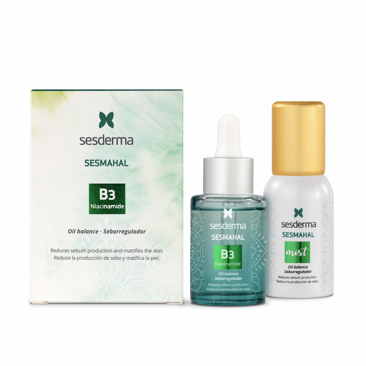 Купить Sesderma - Набор себорегулирующий Niacinamide B3 (сыворотка 30 ...