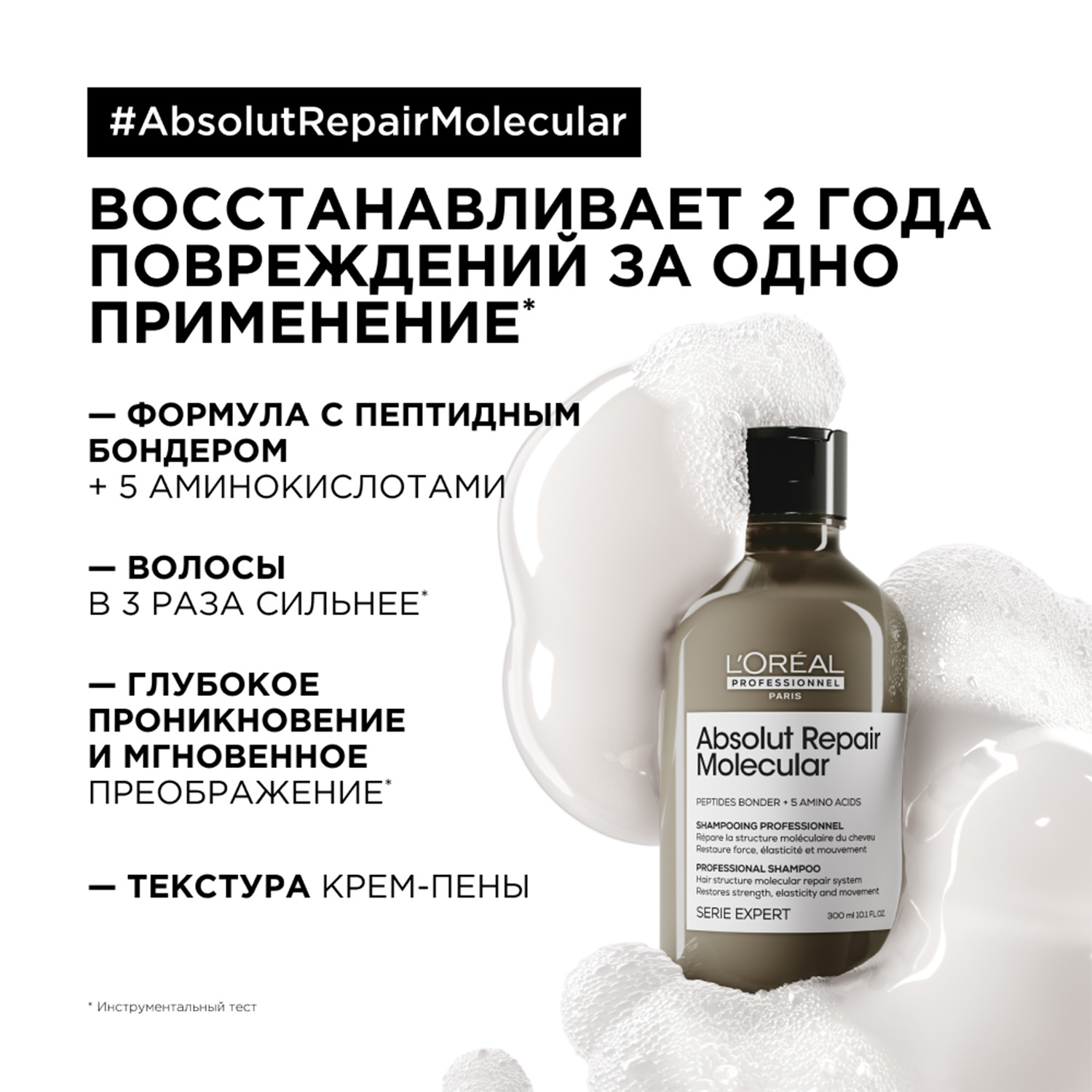 Лореаль молекулярное восстановление волос. Шампунь Absolut Repair Molecular. Шампунь l`Oreal Professionnel Absolut Repair Molecular 1500 мл.. Молекулярное восстановление волос. L'Oreal Absolut Repair Molecular.