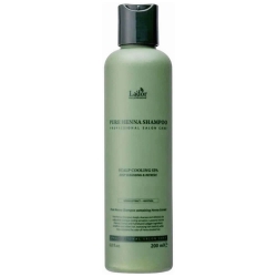 Фото Lador Pure Henna Shampoo - Шампунь для волос с хной укрепляющий, 200 мл