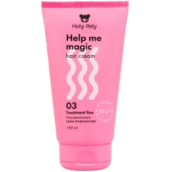 Фото Holly Polly - Несмываемый крем-кондиционер 15в1 Help Me Magic, 150 мл