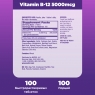 Natrol - Витамин B-12 быстрорастворимый со вкусом клубники 5000 мкг, 100 таблеток