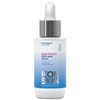 Icon Skin Night Miracle - Ночная мультикислотная сыворотка, 30 мл