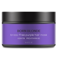 Beautific Born Blonde Brass-Free Purple - Фиолетовая маска для нейтрализации желтизны, 250 мл переноска zooexpress турне фиолетовая c металлической дверцой m 48х32х32 см