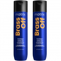 Фото Matrix - Шампунь для нейтрализации желтизны у блондинок 5-8 уровней тона Total results Brass Off, 300 мл х 2 шт
