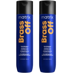 Фото Matrix - Шампунь для нейтрализации желтизны у блондинок 5-8 уровней тона Total results Brass Off, 300 мл х 2 шт