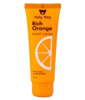 Holly Polly - Увлажняющий крем для рук Rich Orange, 75 мл бальзам для губ holly polly oops твердый тон розовое шампанское 4 8 г