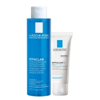 La Roche Posay - Набор для пересушенной проблемной кожи (ультра-успокаивающий восстанавливающий уход 40 мл + лосьон для сужения пор 200 мл)