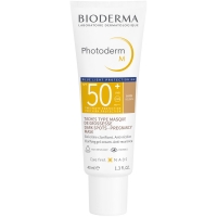 Bioderma - Солнцезащитный крем-гель M SPF 50+, темный оттенок, 40 мл индекс натуральности солнцезащитный крем spf 50 для тела uvb uva гиалуроновая кислота аллантоин 250