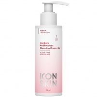 Фото Icon Skin - Очищающий крем-гель для умывания c про- и пребиотиками SkinBiom, 150 мл