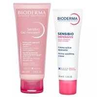 Bioderma - Набор  "Очищение и уход за чувствительной кожей зимой "