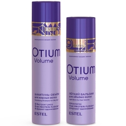 Фото Набор для объёма волос (легкий бальзам, 200 мл + шампунь для объема жирных волос, 250 мл)