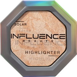 Фото Influence Beauty - Хайлайтер Solar с сияющими частицами, золотой, 4,8 г
