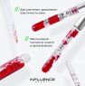 Influence Beauty - Увлажняющее двухфазное масло для губ Lava Lip Oil, тон 01: прозрачный темно-красный, 6 мл