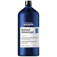 L'Oreal Professionnel - Шампунь Serioxyl Advanced для уплотнения волос, 1500 мл шампунь l oreal professionnel для очищения и уплотнения волос serioxyl advanced 1500 мл