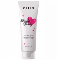 Ollin Professional - Гель для душа с протеинами шёлка и витамином В5, 200 мл sweet time professional гель для душа арбузный смузи 350