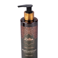Zeitun Authentic Growth Activation - Фито-шампунь с маслом усьмы для роста волос, 200 мл - фото 2