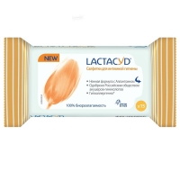 Lactacyd - Салфетки влажные для интимной гигиены, 15 шт aura ultra comfort влажные салфетки детские с экстрактом алоэ и витамином е 120