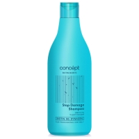 Concept - Укрепляющий шампунь Stop Damage Shampoo, 500 мл concept порошок для осветления волос soft blue 500 г