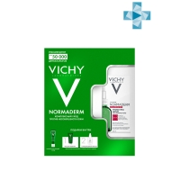 Vichy - Набор для кожи, склонной к несовершенствам (сыворотка 30 мл + уход 30 мл + гель для умывания 50 мл + крем SPF 50+ 3 мл) гиалуроновый гель для умывания adaly aloe vera 300мл