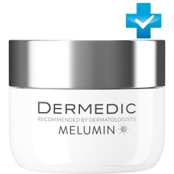 Фото Дневной защитный осветляющий крем Melumin SPF 50+, 50 мл