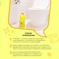 I'm home - Чистящее средство с антибактериальным эффектом для ванны и туалета «Цитрусовое дерево», 750 мл IMH016 - фото 7