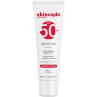 Skincode - Солнцезащитный лосьон для лица SPF 50, 50 мл солнечные зайчики наклей и раскрась оранжевая