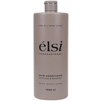 Elsi Professional - Бальзам- кондиционер для питания и восстановления волос Nutrition & Recovery, 1 л невесомый бальзам для стайлинга без границ featherbalm weightless styler