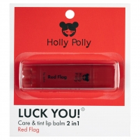 Фото Holly Polly - Оттеночный бальзам для губ Luck You! Red Flag красно-вишневый, 4,9 г