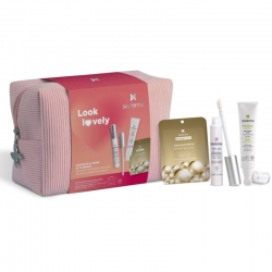 Фото Набор Look Lovely: крем для век 15 мл + сыворотка для ресниц и бровей 5 мл + патчи под глаза